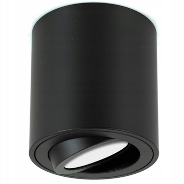 Поверхневого монтажу галогенна трубка GU10 LED moving Cover spot Black