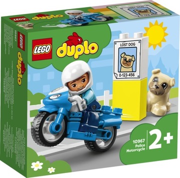 10967 LEGO DUPLO поліцейський мотоцикл