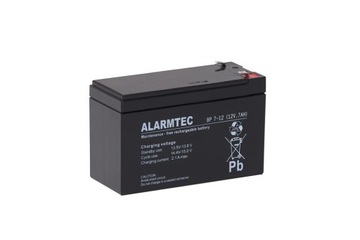 Аккумулятор AGM ALARMTEC BP 7-12 (12В 7Ач)