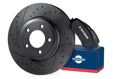 Диски ROTINGER + колодки BMW 5 E60 E61 ПД 310мм