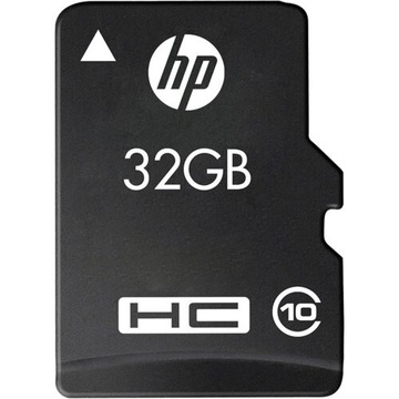 Карта памяти HP 32GB microSD SDHC CL10 SD-адаптер