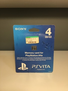 Sony PS VITA карта памяти Memory Card 4GB новая