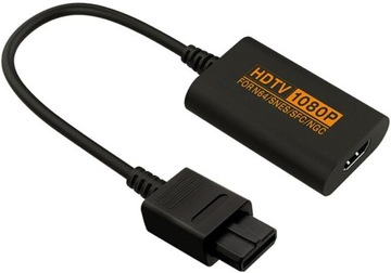 Адаптер Game Cube к HDMI + кабель HDMI подключите NGC к HDMI