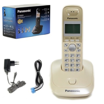 Стаціонарний телефон PANASONIC KX-TG2511 бездротовий DECT