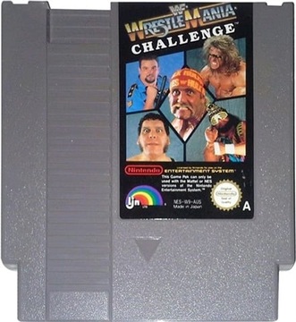 WWF Wrestle Mania Challenge-NINTENDO NES PAL A-Сэм картридж