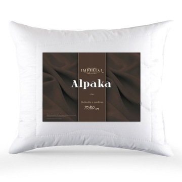Велика подушка 70x80 альпака антиалергенна шерсть альпака для сну здорова