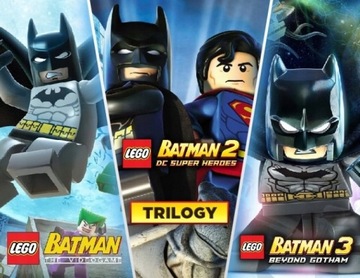 LEGO BATMAN TRILOGY 1-3 PC КЛЮЧ STEAM