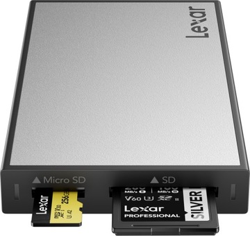 Lexar Professional Workflow SD/microSD UHS-II Card Reader WF710
