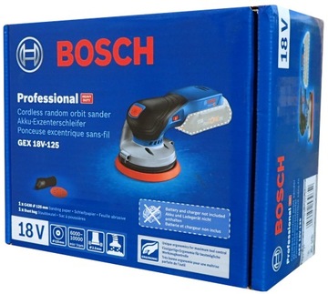Эксцентриковая шлифовальная машина Bosch Gex 18v-125 корпус