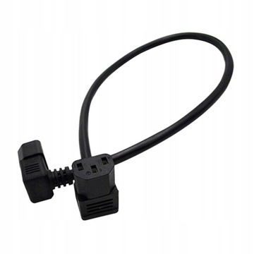 Кутовий подовжувальний кабель IEC 320 C13-C14