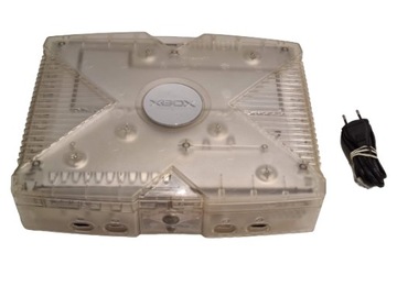 Первый XBOX CLASSIC консоль уникальный классический Кристалл PAL Limited