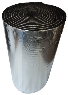 Резиновая пена с алюминиевой теплоизоляцией 10 мм