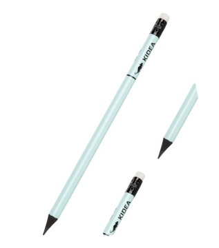KIDEA треугольный карандаш с ластиком премиум пастель