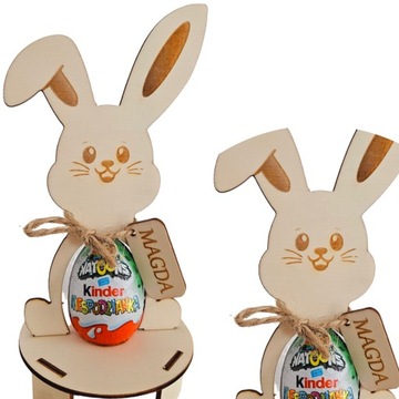 Пасхальний кролик пасхальний кролик на яйце ім'я безкоштовний подарунок Великдень діти