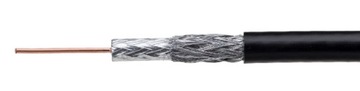 Коаксиальный кабель TRISET-113 75 ом PE + гель FCA класс A 1,13/4,8/6,8 100