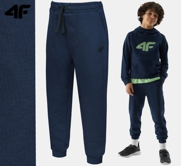 Спортивні штани для хлопчиків 4F, дитячі спортивні бавовняні Повсякденні штани