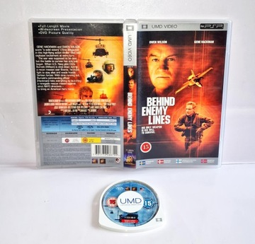 BEHIND ENEMY LINES PSP UMD VIDEO ДИСК + DB