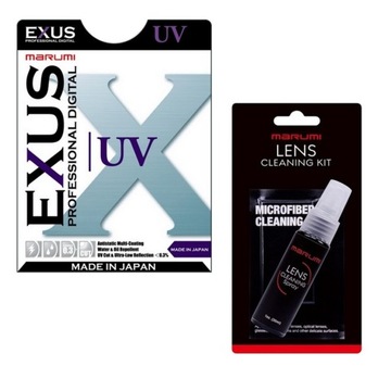 УФ-фільтр Marumi EXUS 77 мм MUV77 + набір для очищення