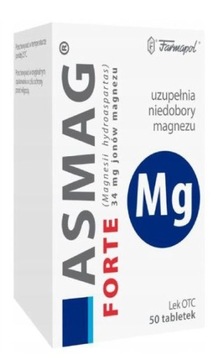 Асмаг Форте магний 34 мг ионов магния 50 таблеток
