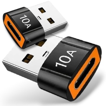 OTG АДАПТЕР USB A ДО USB TYPE C 10A