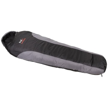 Спальный мешок MFH Fox Outdoor Mummy Advance-черный / серый