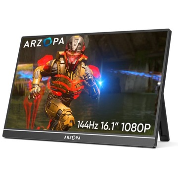 Портативний монітор ARZOP 16.1 " 144Hz FHD USBC