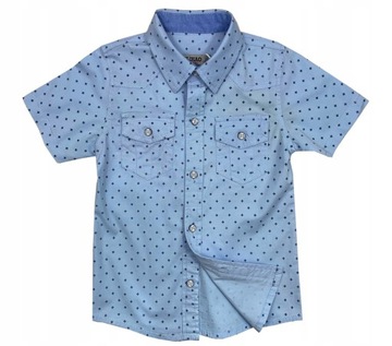 Хлопковая рубашка ULTRA r 8-122 BLUE + бесплатно