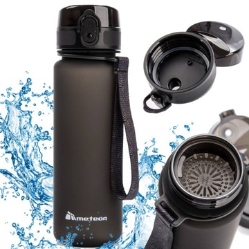 Пляшка для води футбольна спортивна пляшка для води Трітан BPA безкоштовно 500 мл Метеор