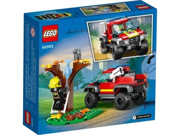 LEGO ПОЖЕЖНА МАШИНА ПОЖЕЖНИЙ СЕМ + КІТ