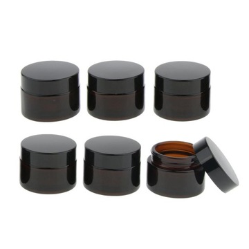 6 Pcs Refillable порожні косметичні контейнери Jars 30g