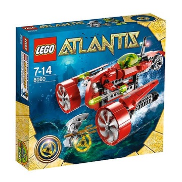 Lego 8060 Atlantis Typhoon Turbo Sub новий унікальний