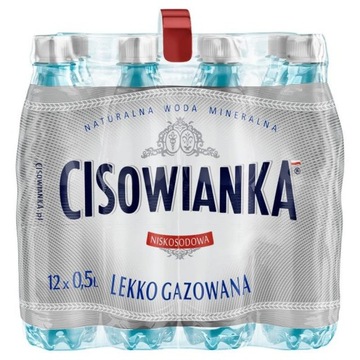 Cisowanka злегка газована вода 500 мл x 12 шт.