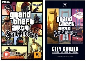 Grand Theft Auto San Andreas GTA PC DVD-ROM