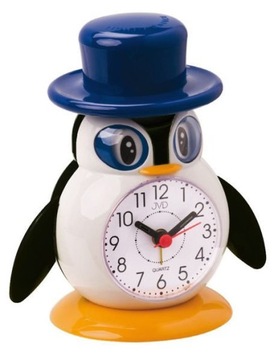 JVD дитячий пінгвін кольоровий будильник SR52. 5