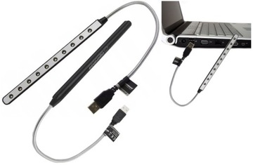 ESPERANZA Світлодіодна лампа USB Flexi-Illuminate для ноутбука зарядний пристрій