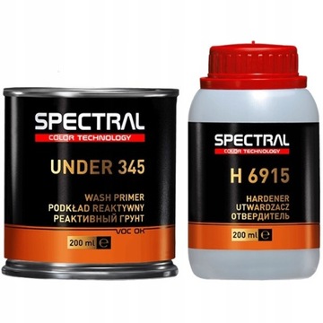 Spectral Under 345 реактивная грунтовка 1:1 400 мл отвердитель H6915 NOVOL