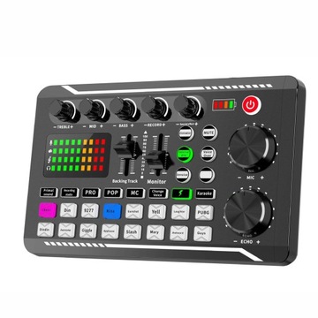 Sound Mixer Sound Card 16 Effects F998