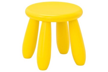 IKEA Mammut дитячий стілець, для внутр / поклик жовтий