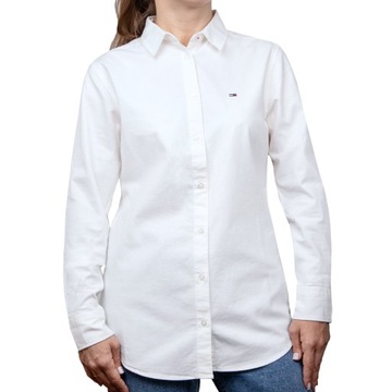Жіноча сорочка Tommy Jeans Ladies OXFORD SHIRT WHITE