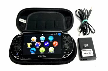 КОНСОЛЬ SONY PS VITA PCH-1103 + КАРТА 128 ГБ + 16 ГБ