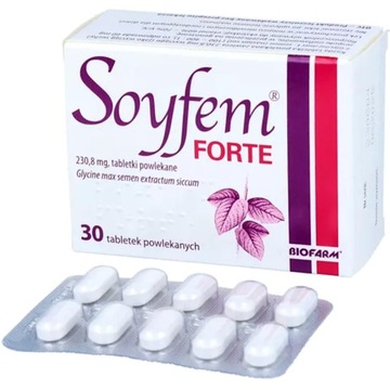 Soyfem Forte 230,8 мг, 30 таблеток, покрытых оболочкой