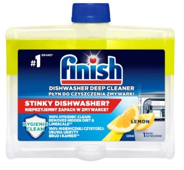 FINISH CLEANER РІДИНА ДЛЯ ЧИЩЕННЯ ПОСУДОМИЙНОЇ МАШИНИ LEMON