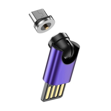Микро USB адаптер 540 ° вращение мини Магнит разъем