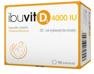 Ibuvit D3 4000 МО, 90 капсул