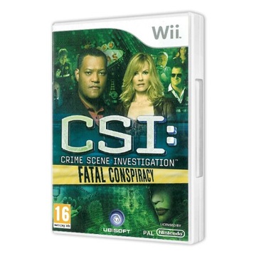 CSI FATAL CONSPIRACY Wii