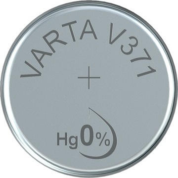 Аккумулятор Varta V371 / sr69 серебристый