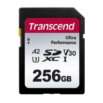 Transcend SDXC 340S 256GB Class 10 UHS-я U3 A2 V30