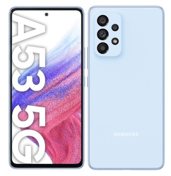 Samsung Galaxy A53 5G 6 / 128GB Blue + зарядное устройство + стекло