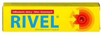 RIVEL дезінфікуючий гель для ран від подряпин 30 г