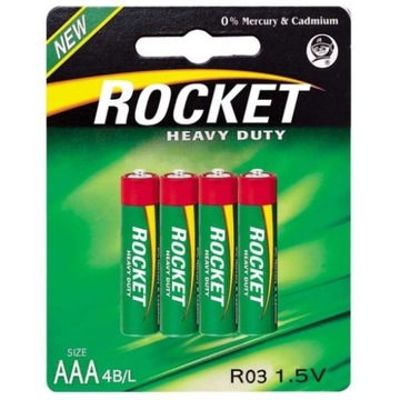 Батарейки лужні палички AAA R3 R - 3 4 шт.